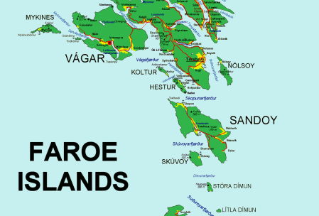 Faroe-Islands-Map