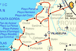 liberia map